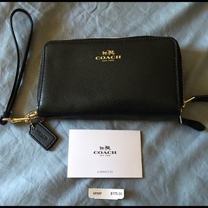 Authentic Coach Wristlet